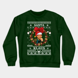 Santa Kalus Cool Klaus Mikaelson Christmas Design Crewneck Sweatshirt